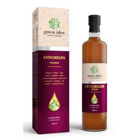 Kĺbová výživa Artroregen Premium sirup TOPVET 500ml Kĺbová výživa Artroregen Premium sirup TOPVET 500ml
