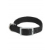 Obojok pes SOFT nylon 25mm/55cm čierna Zolux