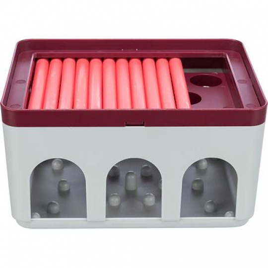 Cat Actvity Rod Box, strategická hra pre mačky, 20 x 12 x 16 cm