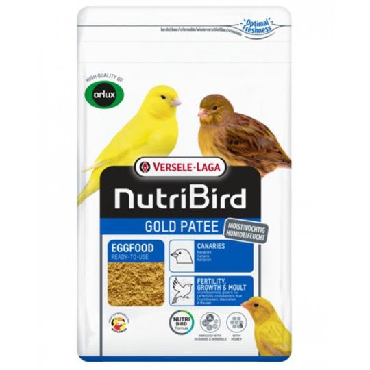 VL Orlux NutriBird Gold Patee Canaries 1kg VL Orlux NutriBird Gold Patee Canaries 1kg