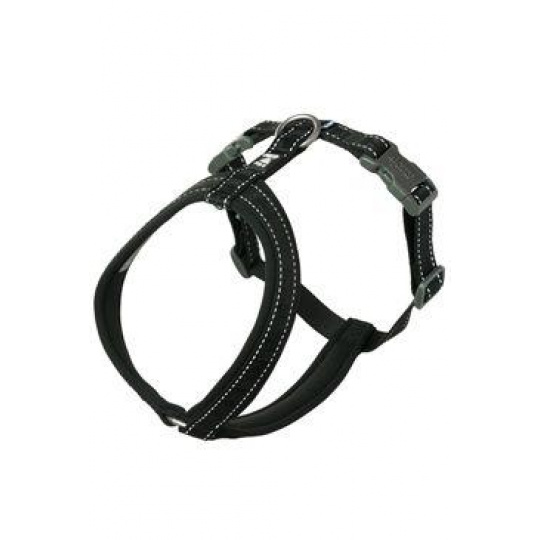 Postroj Y Hurtta Casual ECO čierny 30-35cm Postroj Y Hurtta Casual ECO čierny 30-35cm