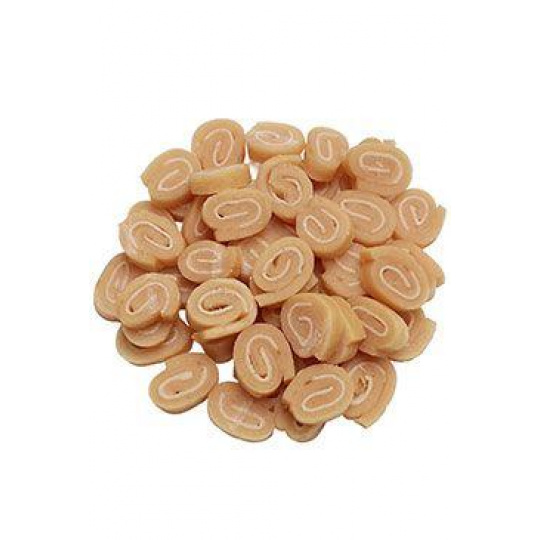 Pochúťka Roláda kuracie a treska mäkká mini 80g