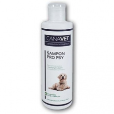 CANAVET šampón pre psy s antipar.prísadou Canabis CC 250ml CANAVET šampón pre psy s antipar.prísadou Canabis CC 250ml