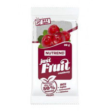 Nutrend JUST FRUIT brusnica 30g 1ks