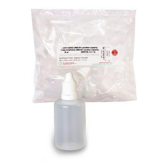 Lahev kapací s pojistkou originality 25ml bralen 10ks