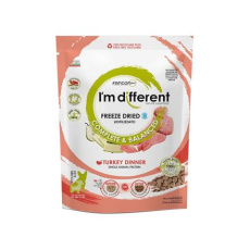 I´M DIFFERENT Turkey DINNER, mrazem sušené raw krmivo s krůtou, 156 g I´M DIFFERENT Turkey DINNER, mrazem sušené raw krmivo s krůtou, 156 g