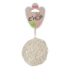 Hračka hlodavec EHOP guľa z prírodného ratanu Zolux