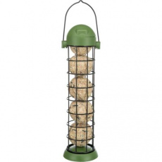 Zásobník na 5 ks lojových gúľ, tubus so strieškou, 8 x 29 cm, kov/plast, zelená Zásobník na 5 ks lojových gúľ, tubus so strieškou, 8 x 29 cm, kov/plast, zelená