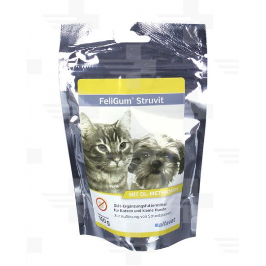 FeliGum Struvit žuv.tbl. 160 g (80 ks) FeliGum Struvit žuv.tbl. 160 g (80 ks)
