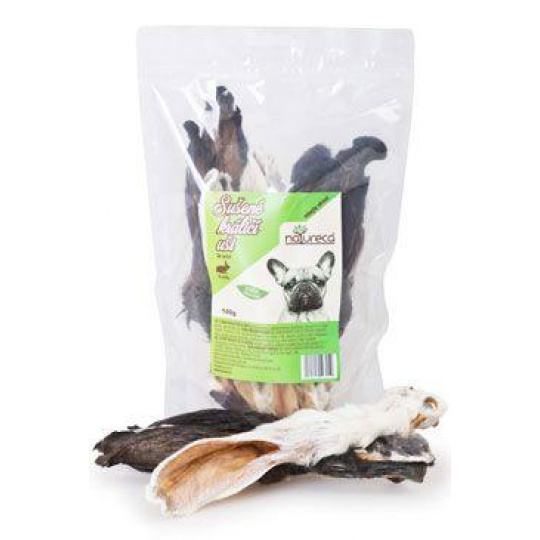NATURECA pochúťka Králičie uši s kožou 100g