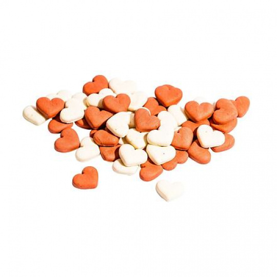 MINI HEARTS MIX STRAWBERRY jahodové srdiečka 2,5 kg