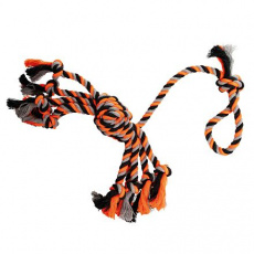 Preťahovadlo SPIDER HipHop Dog s 11 ramenami 51 cm / 150 g sivá, tm.sivá, oranžová
