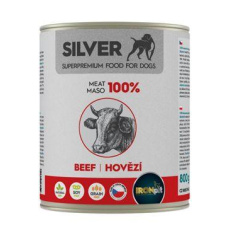 IRONpet Silver Dog Beef konzerva 800g