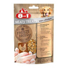 Pochúťka 8in1 Meaty Treats FD Chicken 50g Pochúťka 8in1 Meaty Treats FD Chicken 50g