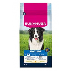 Eukanuba Dog Mature Medium bohaté na čerstvé kuracie mäso 15kg