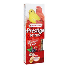 Pamlsek VL Prestige Sticks Canaries with Red Fruits & Mint 2 ks - tyčinka pre kanáriky s červeným ovocím a mätou 60 g