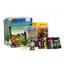 Akváriový set Pirát - 20x20x25 cm Akváriový set Pirát - 20x20x25 cm