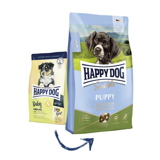 Happy Dog Puppy Lamb & Rice 4 kg Happy Dog Puppy Lamb & Rice 4 kg