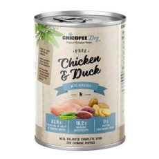 Chicopee Dog konz. Junior Pure Chicken&Duck 400g