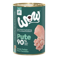 WOW konzerva PUR Krocan monoprotein 400g