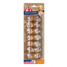 Pochúťka 8in1 Flavours Triple Flavour Bones XS/7ks Pochúťka 8in1 Flavours Triple Flavour Bones XS/7ks