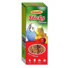 Avicentra tyčinky andulka - ovocie+med 2ks