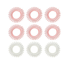 Set špirálových gumičiek do vlasov pink - BeastPink Set špirálových gumičiek do vlasov pink - BeastPink