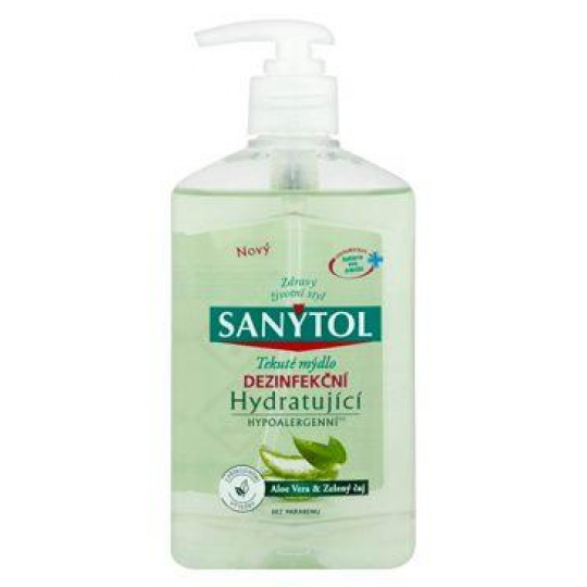 SANYTOL mydlo dezinfekčné Hydratujúce 250ml SANYTOL mydlo dezinfekčné Hydratujúce 250ml