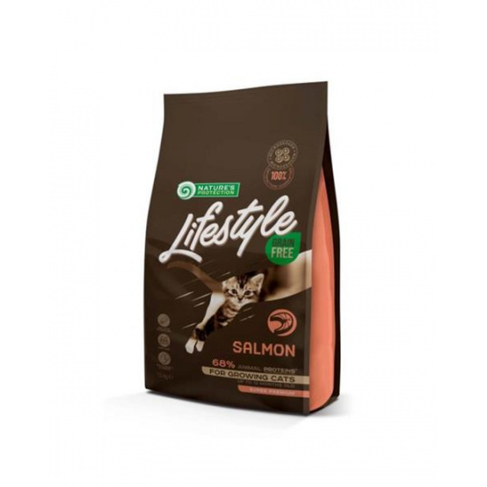 Natures P Lifestyle cat kitten salmon 1,5 kg Natures P Lifestyle cat kitten salmon 1,5 kg