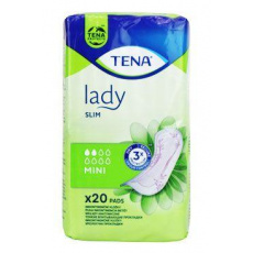 Tena Lady vložky inkontinenčné Mini 20ks Tena Lady vložky inkontinenčné Mini 20ks