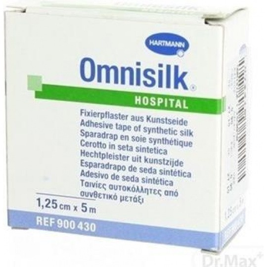 Náplasť Omnisilk 1,25 cm x 5 m/1 ks Náplasť Omnisilk 1,25 cm x 5 m/1 ks
