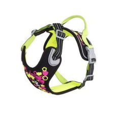 Postroj Hurtta Weekend Warrior neon 100-120cm