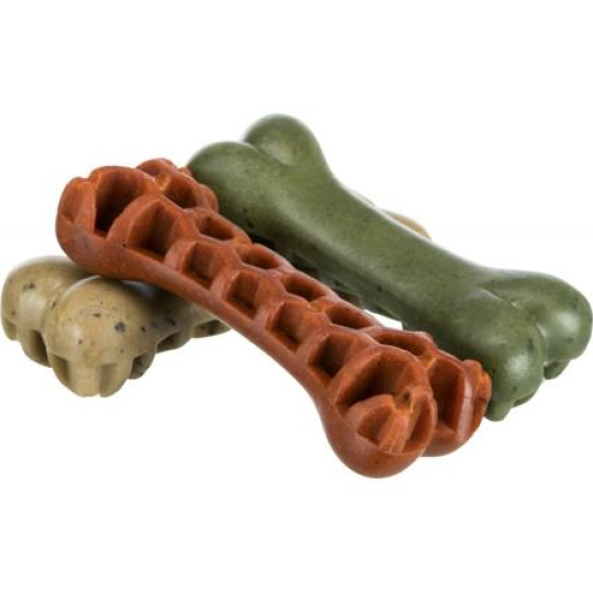 DentaFun Veggie Honey Comb Bone [40ks] , kostička s mořskou řasou 12 cm/58 g