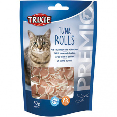 PREMIO Tuna Rolls 50 g - s tuniakom a kuracím mäsom