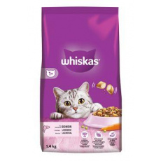 Whiskas Dry s lososom 1,4kg Whiskas Dry s lososom 1,4kg