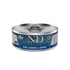 N&D CAT OCEAN Adult Tuna & Sardine & Shrimps 70g N&D CAT OCEAN Adult Tuna & Sardine & Shrimps 70g