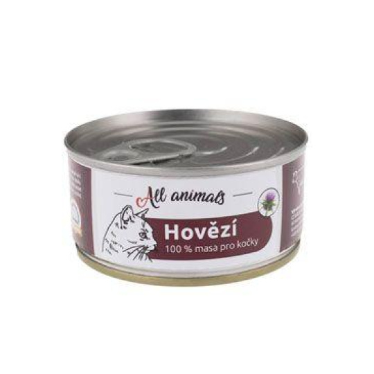 All Animals CAT hovězí mleté 100g