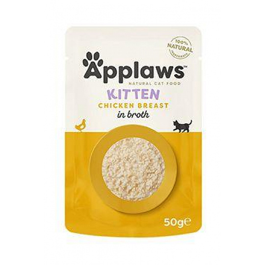Applaws Cat kapsička Kitten Broth kuracie prsia 50g Applaws Cat kapsička Kitten Broth kuracie prsia 50g