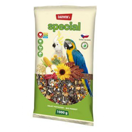Darwin's Veľký Papagáj Špeciál 1kg