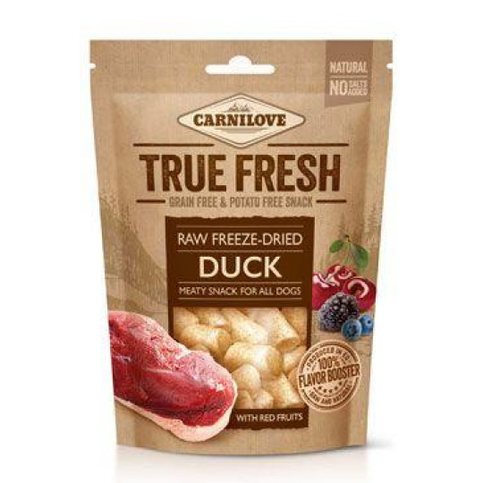 Carnilove Raw Freeze-Dried Duck with Red Fruits 40g