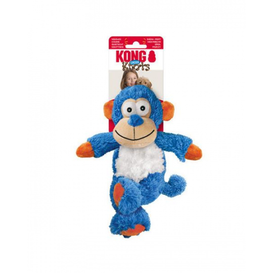 Hračka Kong Dog Cross Knots Opica s pískatkom, polyester S/M Hračka Kong Dog Cross Knots Opica s pískatkom, polyester S/M