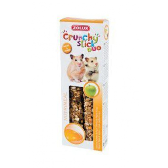 Pochúťka CRUNCHY STICK škrečok jablko/vajce Zolux