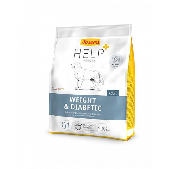 Josera VET Dog Help Weight&Diabetic 0,9 kg Josera VET Dog Help Weight&Diabetic 0,9 kg