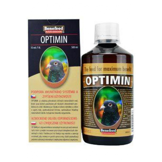 Optimin holuby sol. 500 ml