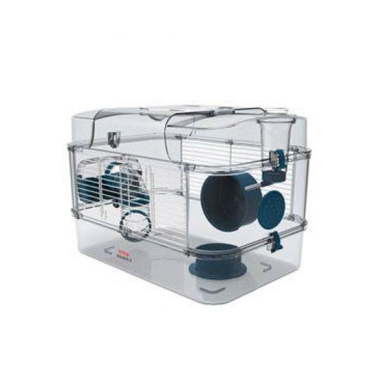 Klietka škrečok Rody 3 SOLO modrá 41x27x28cm Zolux