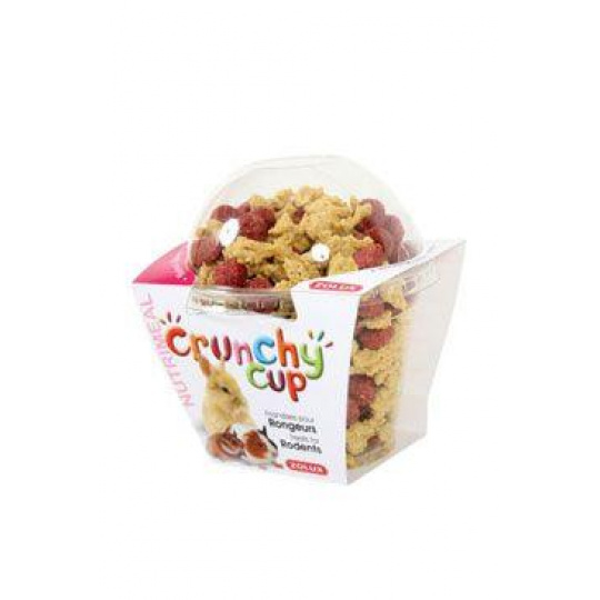Pochúťka CRUNCHYCUP hlodavec mrkva/repa 130g Zolux