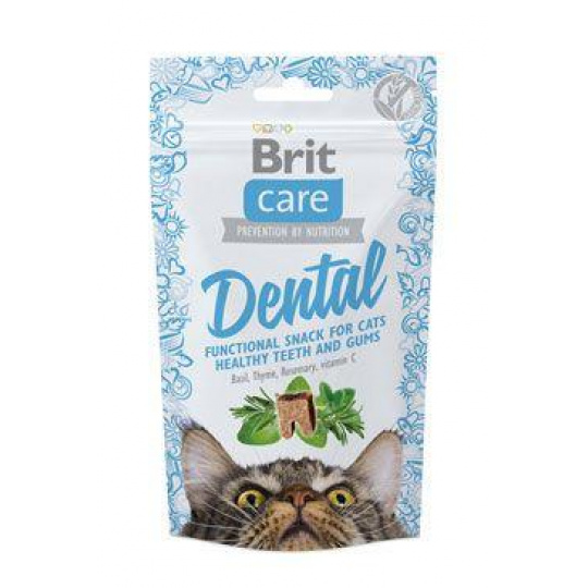 Brit Care Cat Snack Dental 50g Brit Care Cat Snack Dental 50g