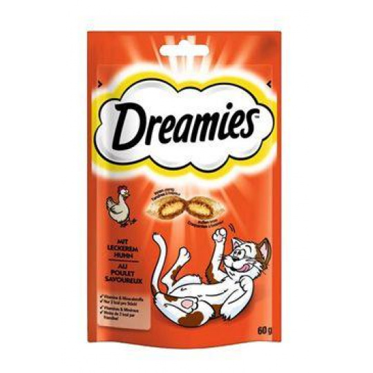 Dreamies kočka pochoutka s kuřecím 60g