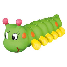 Latexová obří housenka 26 cm, zelená Latexová obří housenka 26 cm, zelená
