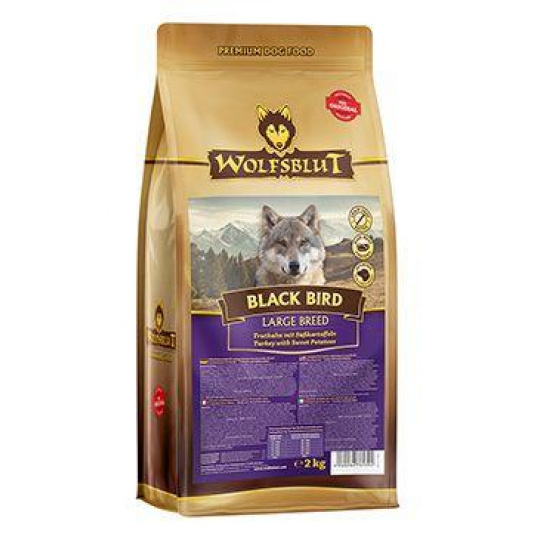Wolfsblut Dog Adult Large Breed Black Bird 2kg Wolfsblut Dog Adult Large Breed Black Bird 2kg